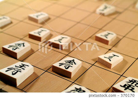 stock photo: shogi, shogi piece, shogi board