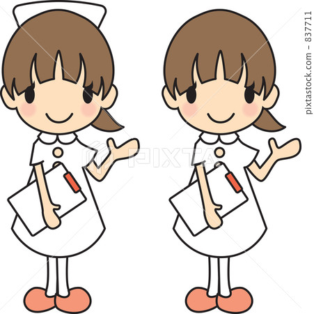 stock illustration: nurse, person, nurses