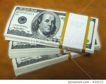 美元钞票-图库照片[854215 pixta