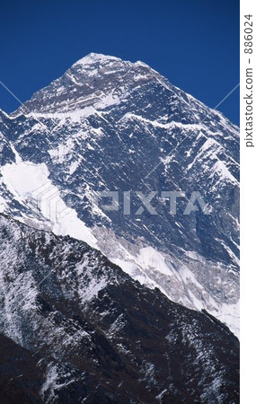 照片素材(图片): 珠穆朗玛峰 圣母峰 喜马拉雅山