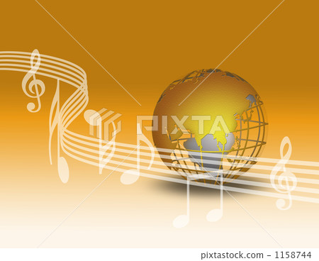 音符 高音谱号 乐谱