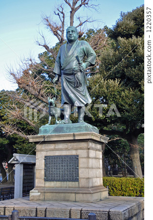 西乡隆盛铜像 上野公园 铜像