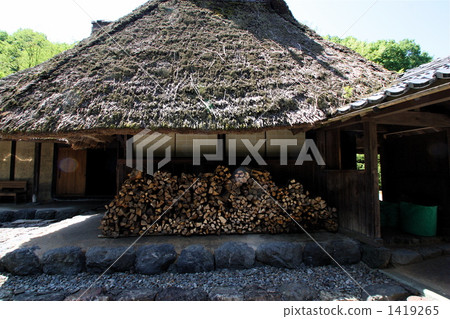 图库照片: 茅草屋顶 屋顶 房顶