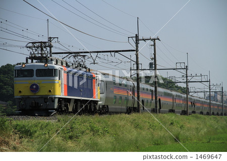 stock photo sleeping limited express cassiopeia higashi omiya