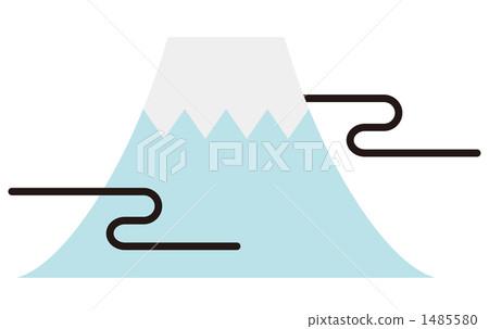 插图素材 富士山 背景素材 背景材料