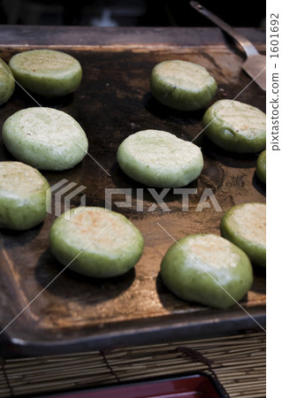 图库照片 草饼 烤年糕 米糕