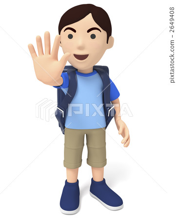 男生头像背影小学生