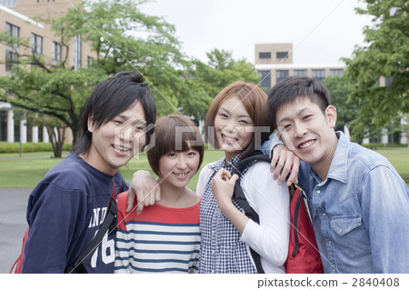 图库照片: 男人和女人 男女 大学生/职校生