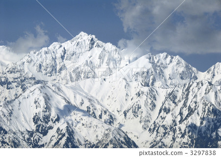 雪山 冬季山区 日本百名山