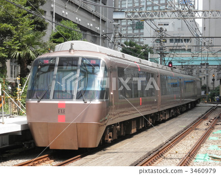 stock photo: odakyu romance car exe see all