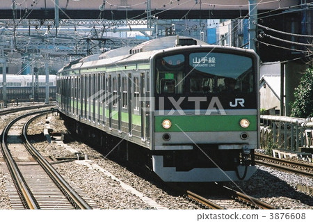 series 205, yamanote line, commuter train