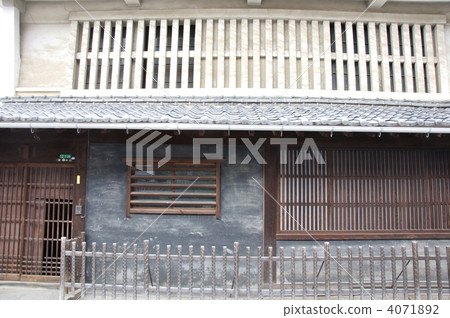 日式房屋 传统建筑 竹原