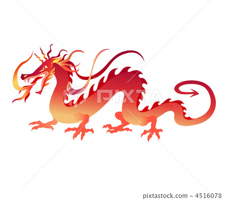 图库插图 chinese dragon