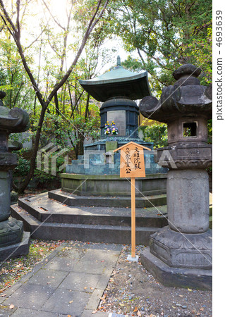 stock photo: tokugawa iemonomiya cemetery