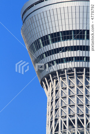 stock photo tokyo sky tree 1st observation deck(lovely deck)