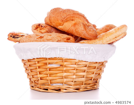 图库照片: bread basket