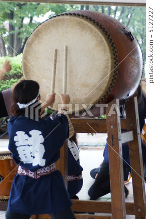 图库照片: 日本鼓