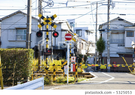 铁路道口 平交路口 红光