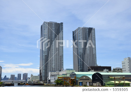 high-rise apartment building, architecture and buildings