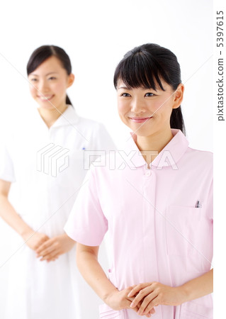 stock photo: two nurse