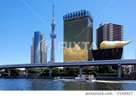 sky tree, skytree, water bus