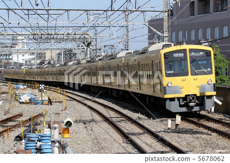 commuter train,fill up stock photo: seibu ikebukuro line, seibu railway, commuter train