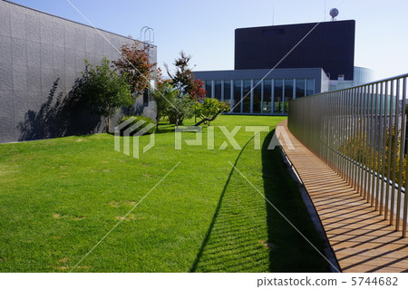 stock photo: aerial garden