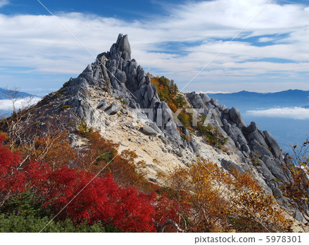 山峰 堆栈 南阿尔卑斯山