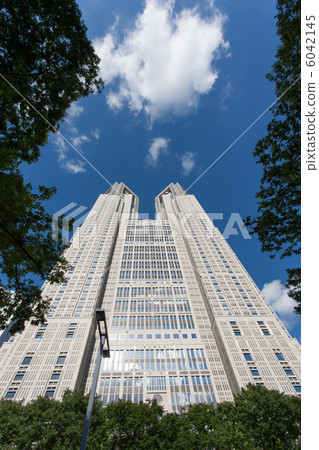 stock photo: tokyo metropolitan government office