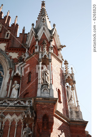 图库照片: decorative spire of st joseph"s church, krakow