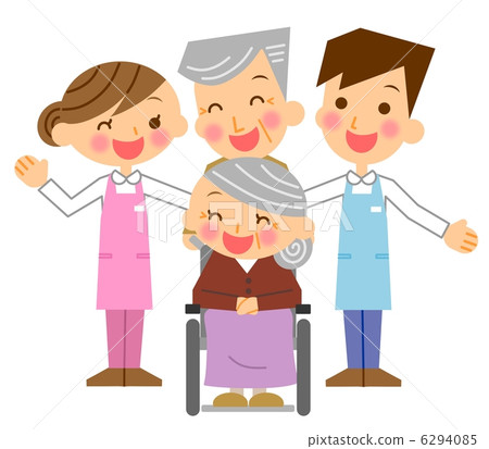 stock illustration: nursing, apron, apron