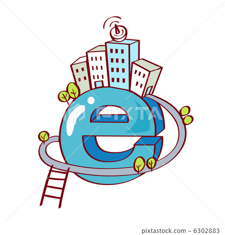 stock illustration: internet, icon, icons