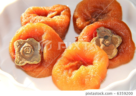 dried persimmons, partially-dried japanese persimmon, persimmon