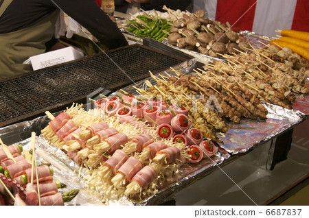 stock photo: food stall