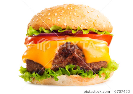 图库照片: hamburger