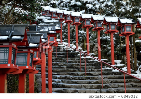 灯笼 场景 冬天
