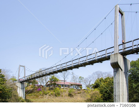 suspension bridge, year 2013, april