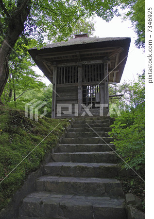 中尊寺 寺庙的钟 日本