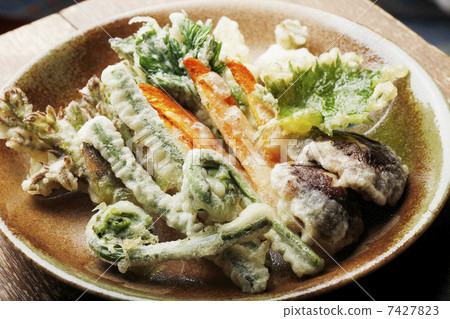 vegetables, tempura, vegetable