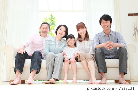女人 女性 三代人
