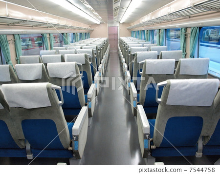图库照片 jr东海道新干线·0系列21型车内