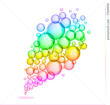 插图素材: 泡沫水泡沫