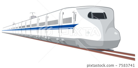 插图素材: 新干线(n 700系列)