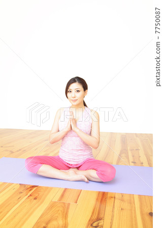 stock photo: yoga, female, yoga pose