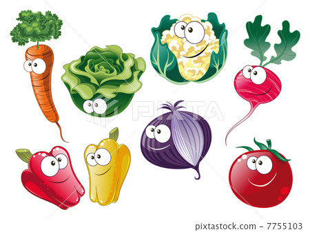 图库插图: vegetables.