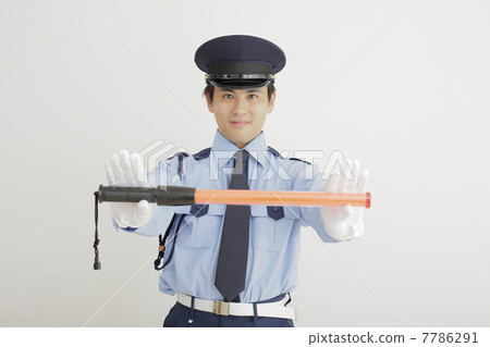 security guard, inside, physical work