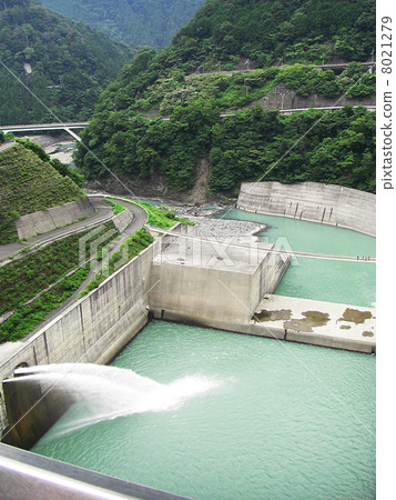 拦河坝 水坝 排水量