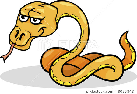 插图素材: snake reptile cartoon illustration 查看全部