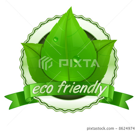 图库插图: eco friendly