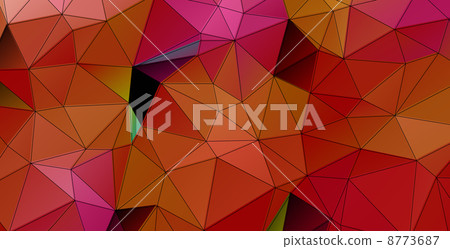 插图素材 多边形 背图 平面设计